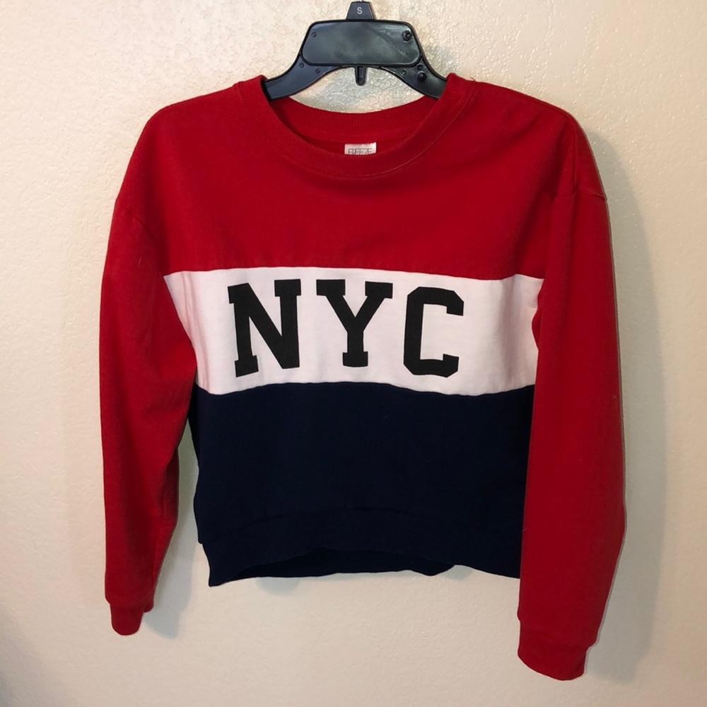 Cropped NYC Sweatshirt